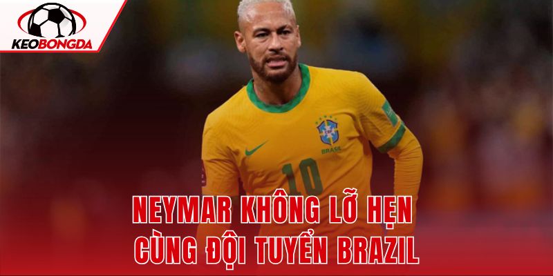 Neymar Không Lỡ Hẹn Cùng Đội Tuyển Brazil