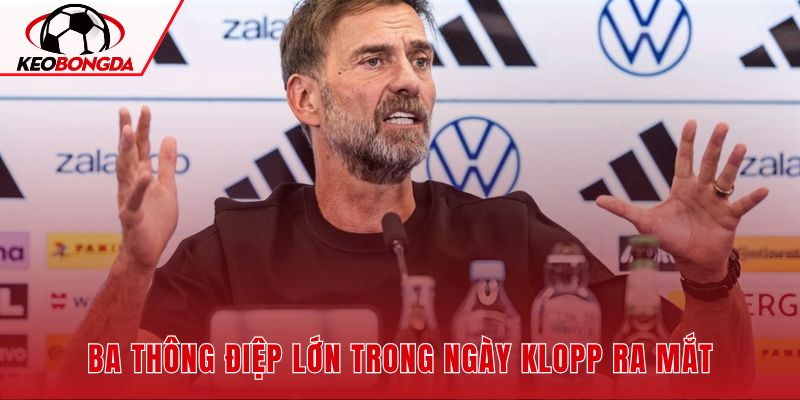 Klopp yêu cầu tôn trọng gia đình và cam kết đưa tuyển Đức trở lại
